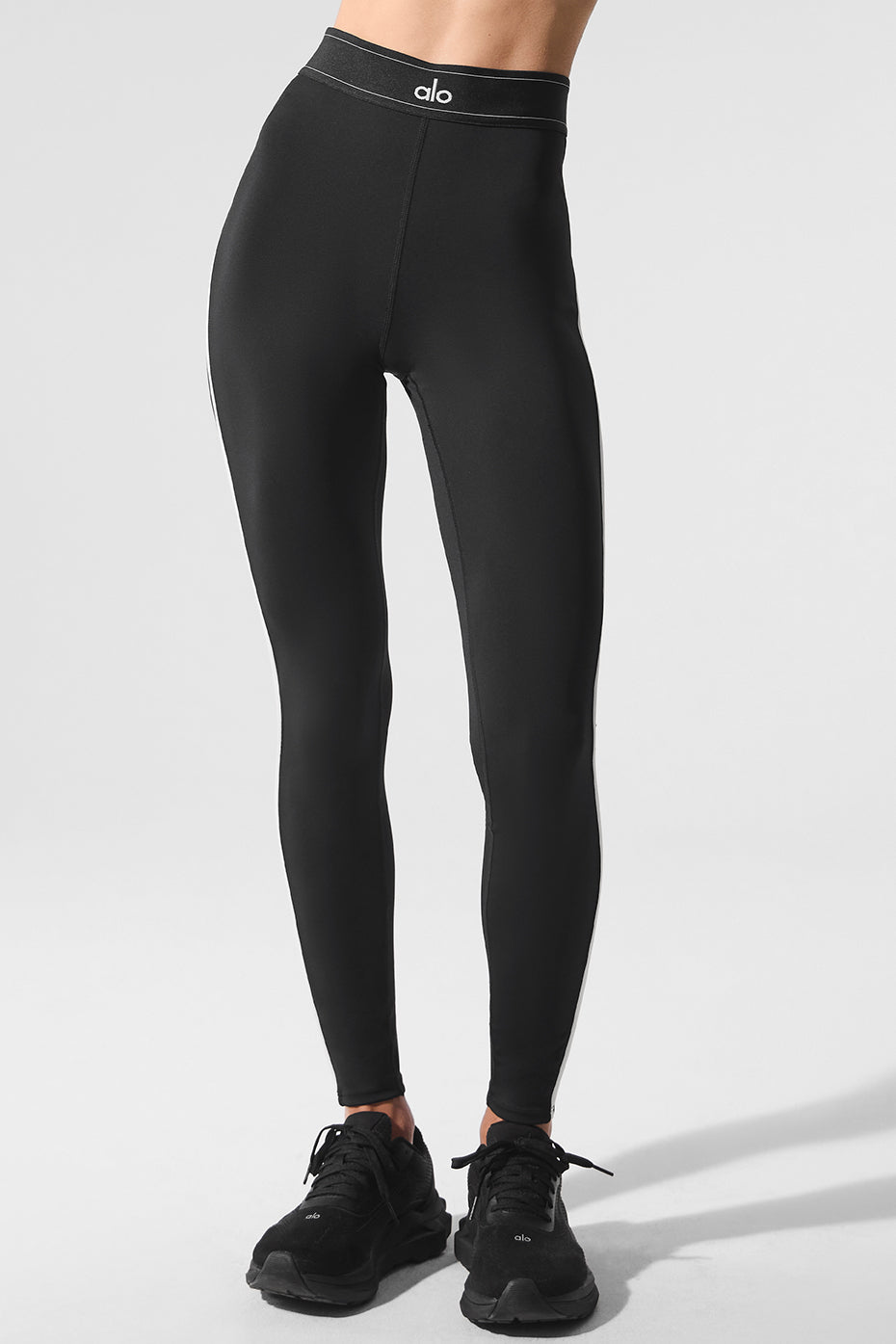 Legging Cintura Alta Airlift Suit Up – Preto/Branco