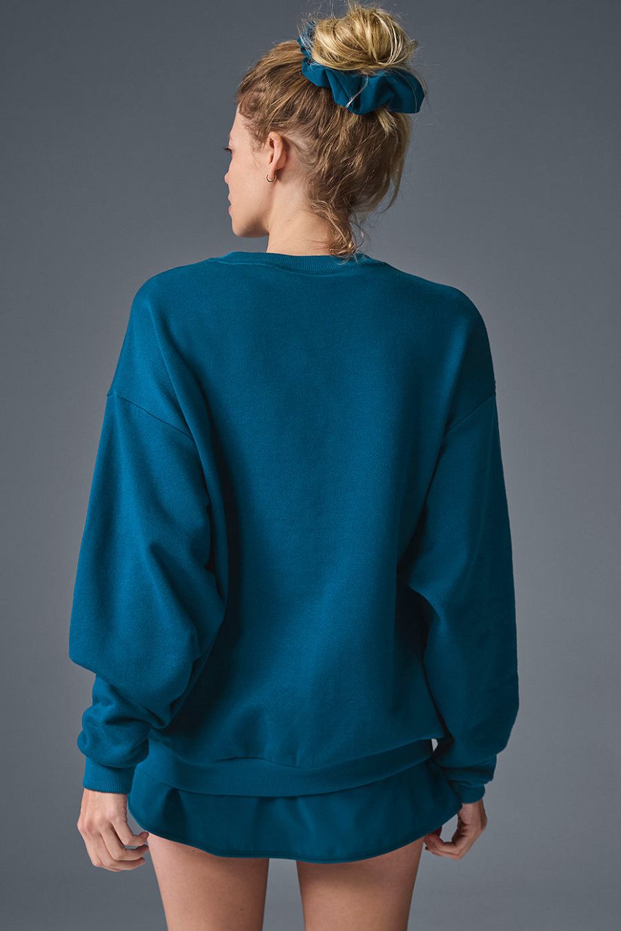 ALO Alo Yoga Accolade Crew Neck Pullover Azuis