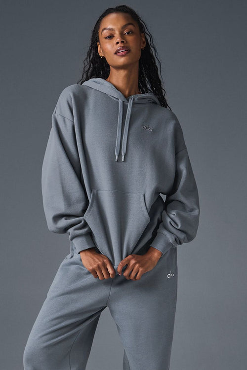 ALO | Alo Yoga Accolade Hoodie Cinzentas