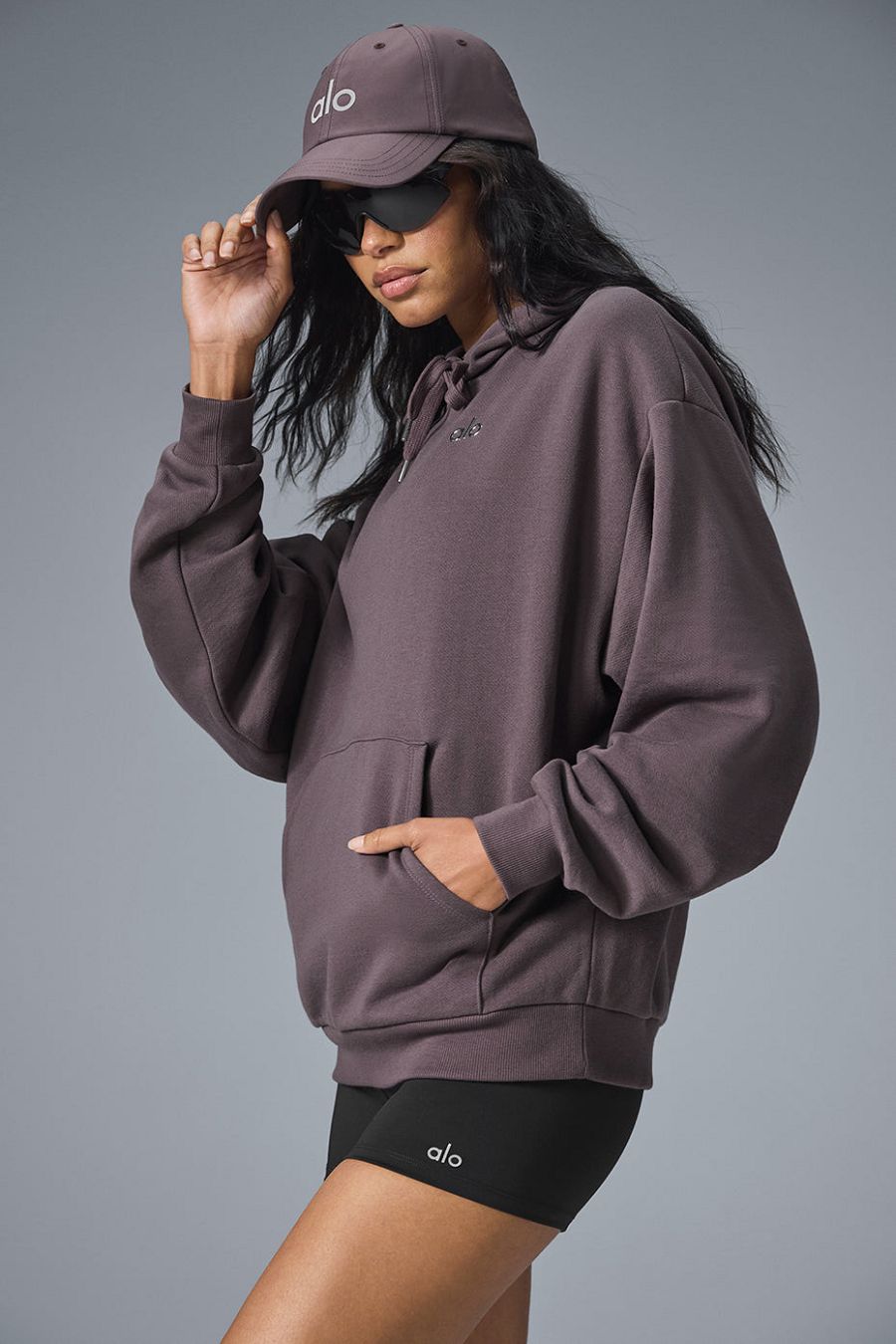 ALO | Alo Yoga Accolade Hoodie Marrom