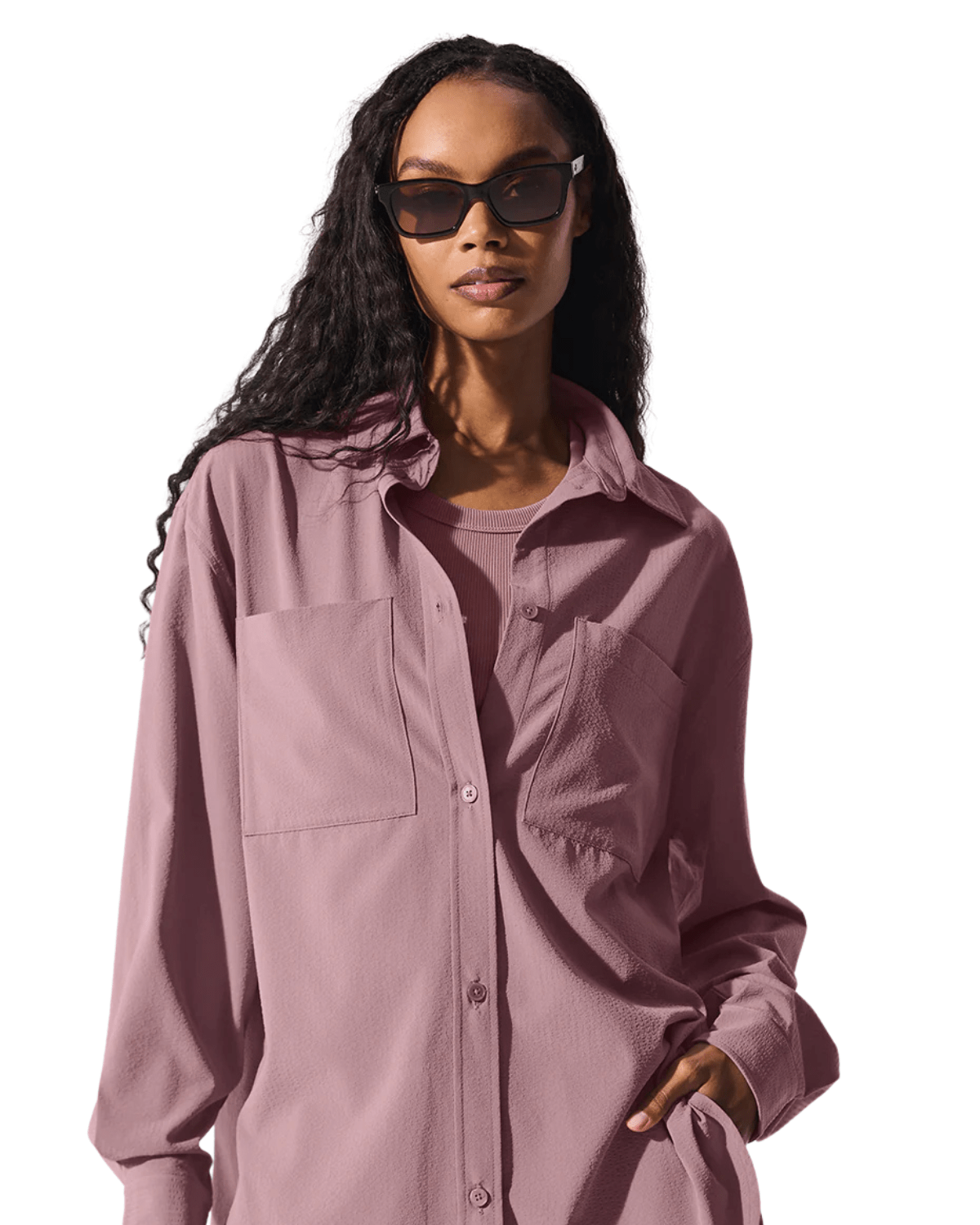 Camisa Manga Longa Alo Yoga Dreamscape Down
