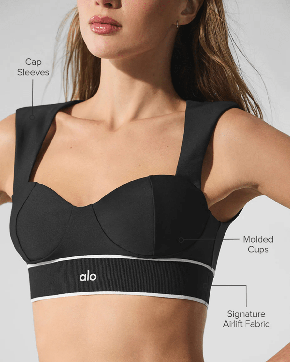 Top Alo Yoga Airlift Alignment