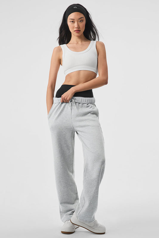 Calça Jogging Accolade Straight Leg – Cinza Mescla