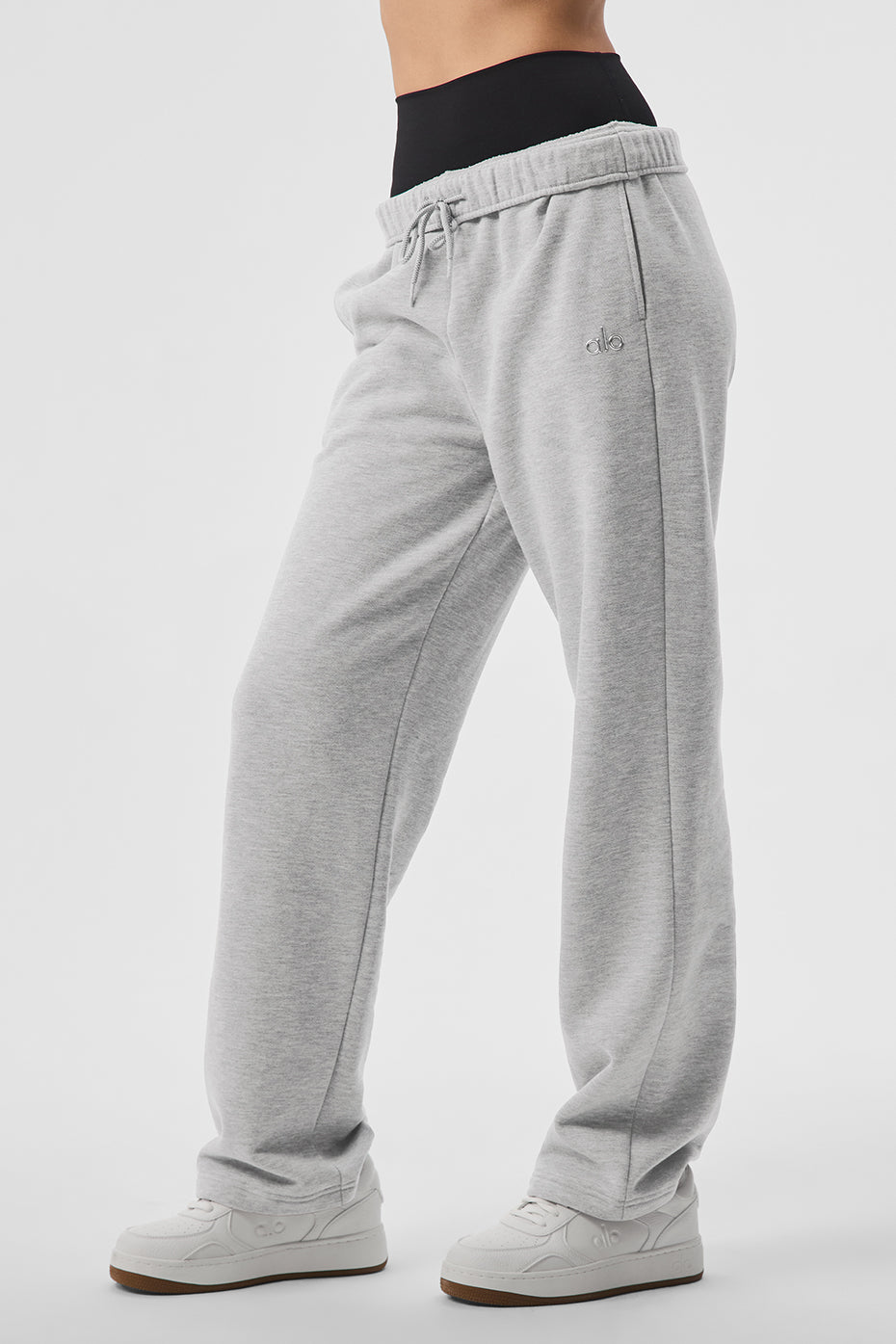 Calça Jogging Accolade Straight Leg – Cinza Mescla