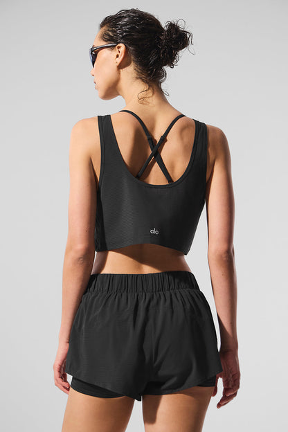 Conjunto Cropped Regata Sport Star – Preto