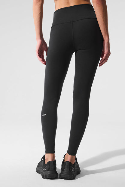 Legging Cintura Alta 7/8 Airbrush – Preto