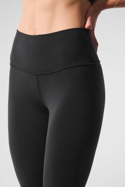 Legging Cintura Alta 7/8 Airbrush – Preto