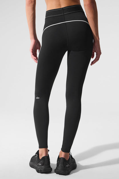 Legging Cintura Alta Airlift Suit Up – Preto/Branco
