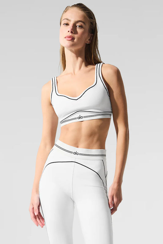 Conjunto Relay Treino Branco/Preto