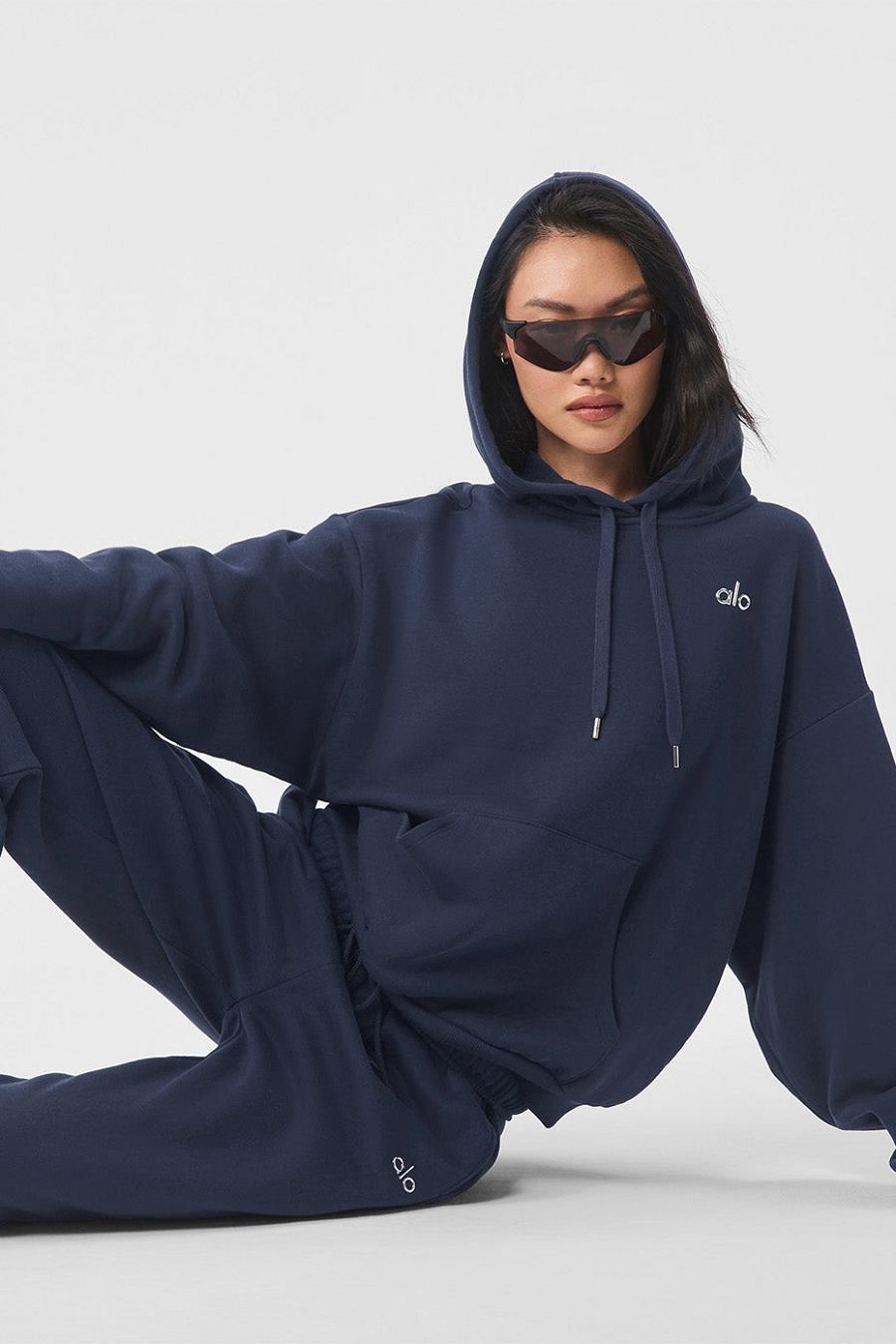 ALO | Alo Yoga Accolade Hoodie Azuis