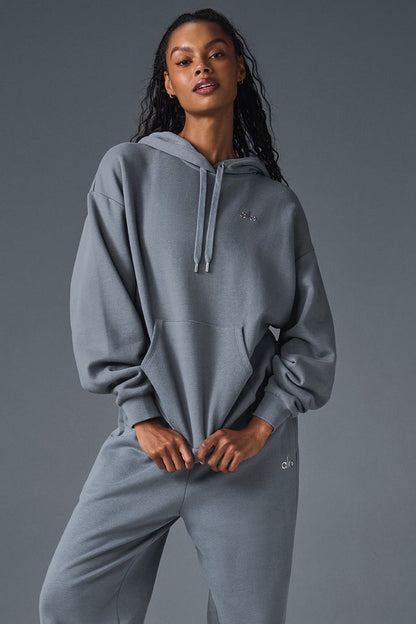 ALO | Alo Yoga Accolade Hoodie Cinzentas