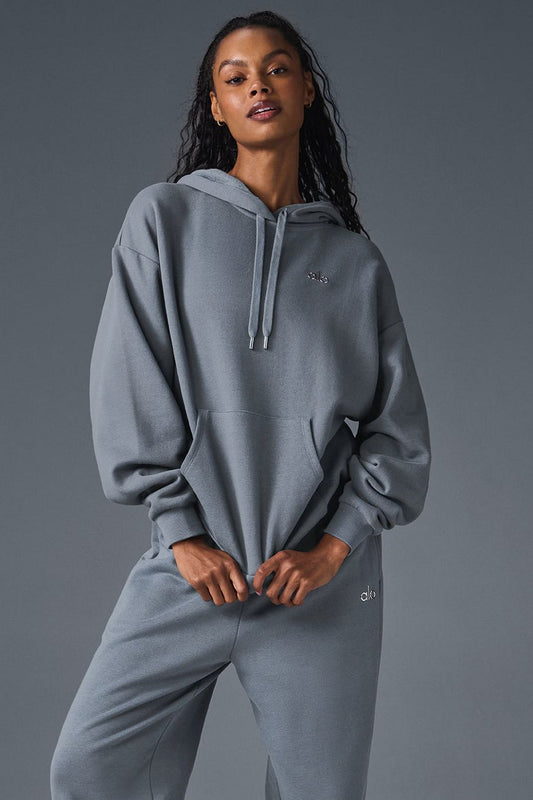 ALO | Alo Yoga Accolade Hoodie Cinzentas