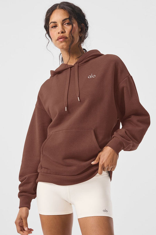 ALO | Alo Yoga Accolade Hoodie Marrom