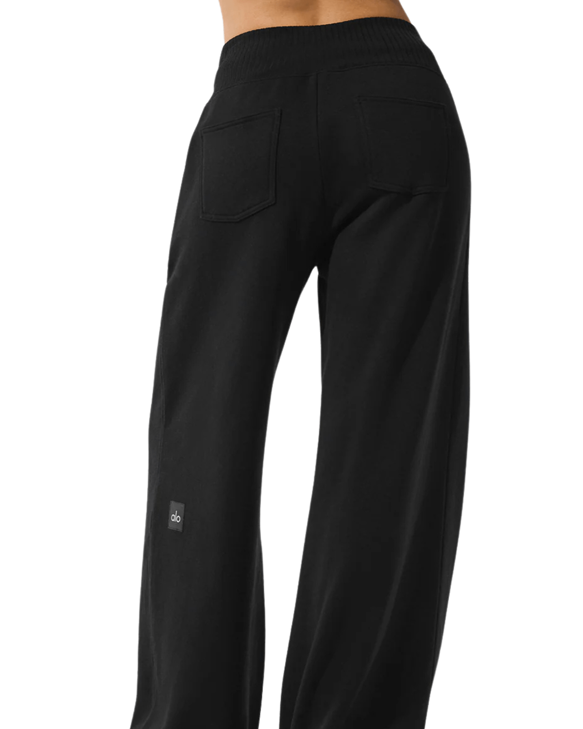 Calça Alo Yoga Serenity Wide Leg Preto