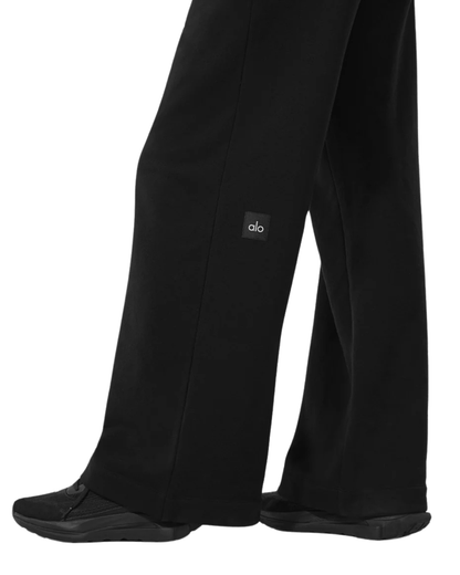 Calça Alo Yoga Serenity Wide Leg Preto