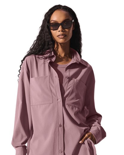 Camisa Manga Longa Alo Yoga Dreamscape Down